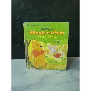 A Golden Tell A Tale Book Walt Disney's Winnie-the-Pooh The Blustery Day